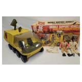 1972 GI Joe Mobile Support Vehicle, Figures & Box