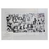 1994 Rolling Stones "Exile on Main St." Lithograph