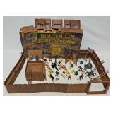 1956 MARX Rin Tin Tin Play Set w/Orig Box