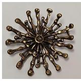 Uni David Andersen Norway Bronze Brooch