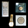 COINS, CURRENCY, GOLD, SILVER & JEWELRY