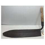 Antique Hand Forged Wide Blade Hay Knife