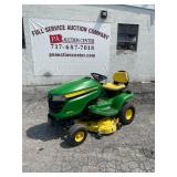 John Deere X300 44" Hydrostatic Riding Mower