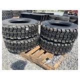 New Set Of 4 10-16.5 SKS-4 Skid Loader Tires