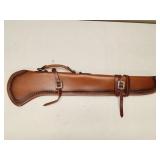 34" LEATHER RIFLE SCABBARD