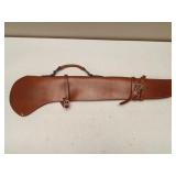 34" LEATHER RIFLE SCABBARD