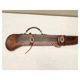 34" LEATHER RIFLE SCABBARD