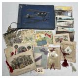 Ephemera Lot - Postcards, Greeting Cards, Programs