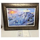 "Mystic Mountain" Canvas Print signed Jim Warren