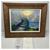 "Over the Rainbow" Canvas Print signed Jim Warren