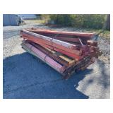 Used Skid Lot Of  Pallet Racking Rails