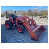 Kubota L3560 4X4 Hydrostatic Tractor W/ Loader