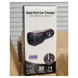 (420x) Dual Port Car Charger