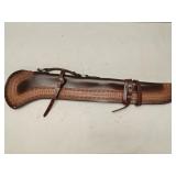 34" LEATHER RIFLE SCABBARD