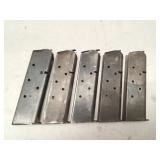 (5Pcs.) M1911 7RD .45ACP MAGAZINES