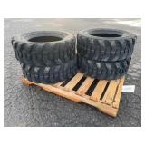 (4) New 10-16.5 SKS1 Skid Loader Tires