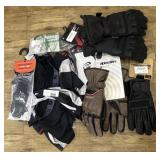 Assorted Motorcycle Gloves & More