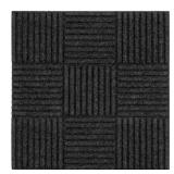 Black Residential 18 X18 Peel And Stick  Carpet