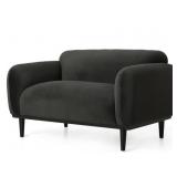 Sandee Contemporary Upholstered Loveseat