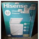 Hisense Chest Freezer 5.0 Cuft