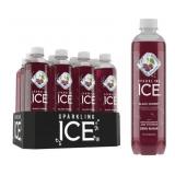 4 Cases-sparkling Ice Black Cherry 12 Pack