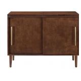 Cf1103-ma Everett Media Console- Mahogany