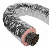 Master Flow  Insulated Flexible Duct R8 Silver