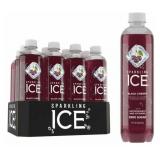 4 Cases Sparkling Ice Black Cherry 12 Pack