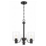 Castleford 3-light Satin Bronze Chandelier