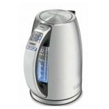 Perfect Temp 7 Cup Silver Cordless Electric Kettle