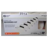 ce 6 pack led recessed kit