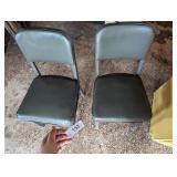 (2) Padded Chairs