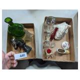 Decanter, Green Bottle, Other