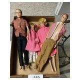 Vintage Barbie, Skipper, & Ken Dolls