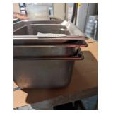 (3) Stainless Steel Pans