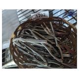 Basket of Crab Eating Utensils & Other