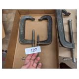 (3) C-Clamps