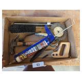 Caulk Gun, Hammer, Saw Blade, Other