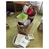 Assorted Baskets & Wall Decor