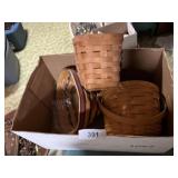 (3) Longaberger Baskets