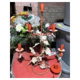 Vintage Christmas Candelabra