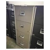 4-Drawer Fireproof File Cabinet