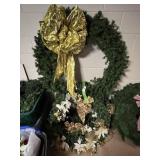 (1) 40" Christmas Wreaths +