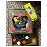 Poker Chips, Roulette Wheel, Card Shuffler, +