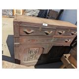 Antique Wood Dresser