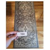 Lisa Heriz Gray 22.5 half Runner Rug