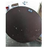 Round Card Table