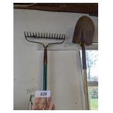 Rock Rake, Shovel & Corn Knife