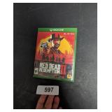 Xbox 1 Red Dead Redemption II Game