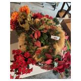 Assorted Christmas & Fall Artificial Floral